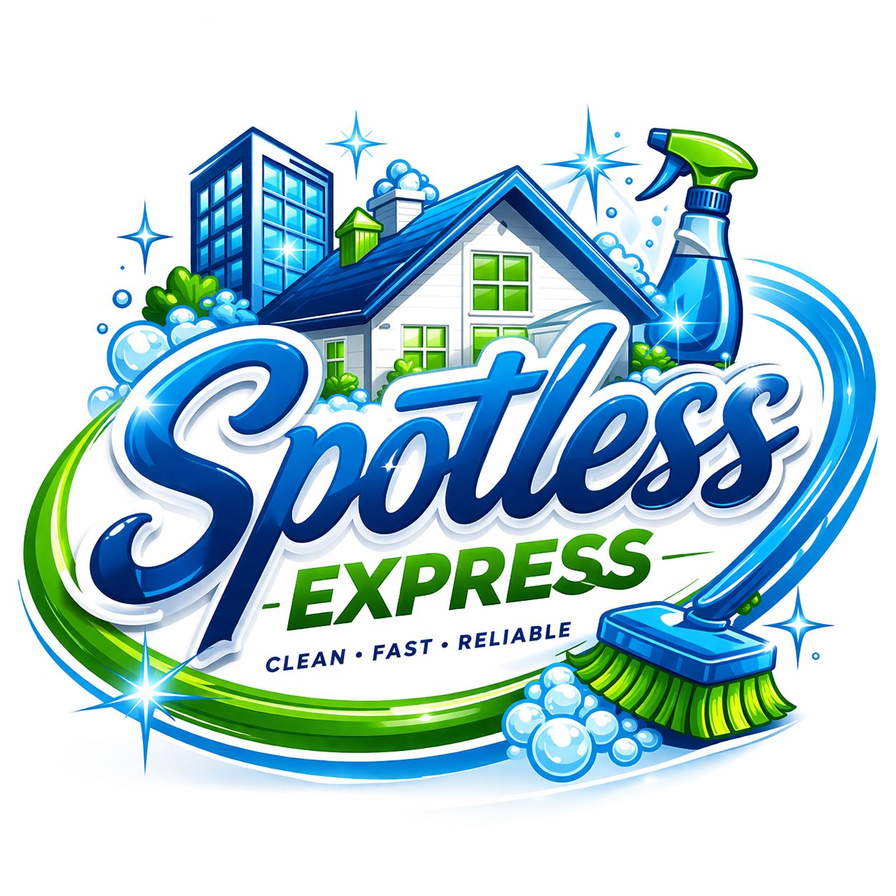 Spotless Express logo